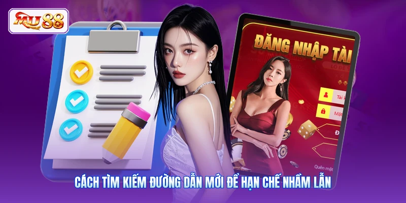 Cách tìm kiếm đường dẫn mới để hạn chế nhầm lẫn